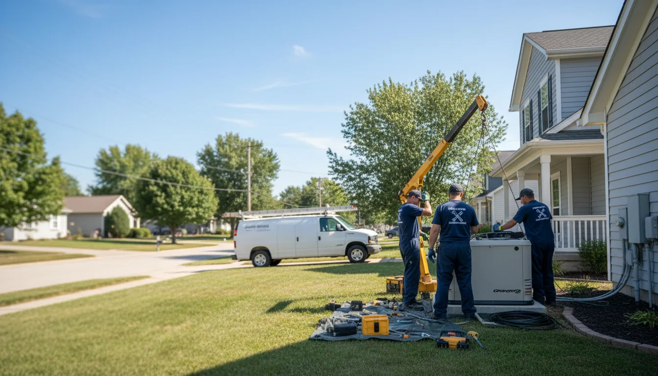 Generator Installation in Albion, IL near me